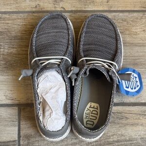 Hey Dude Charcoal Women's Flats & Loafers